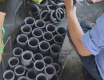 Carbon graphite mechanical seal ring, resin-impregnated stationary ring, Huahao Sealing