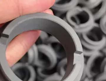 Carbon graphite mechanical seal ring, resin-impregnated stationary ring, Huahao Sealing